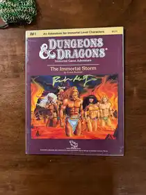 #38 AD&D IM1 Immortal Storm | Autographed (Frank Mentzer)
