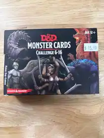 D&D Monster Cards, Challenge 6-16