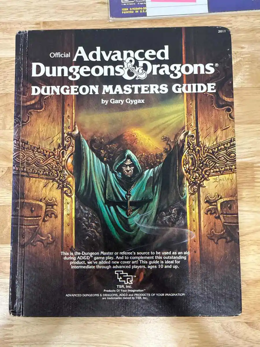 AD&D 1E DUNGEON MASTERS GUIDE 8th print