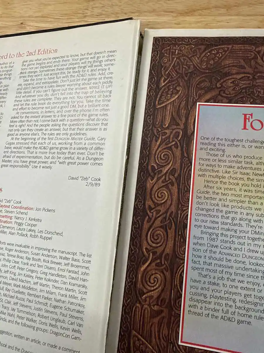 Dungeon Master Guide for the AD&D Game