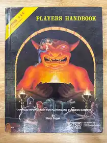 AD&D 1E PLAYERS HANDBOOK 6th Printing
