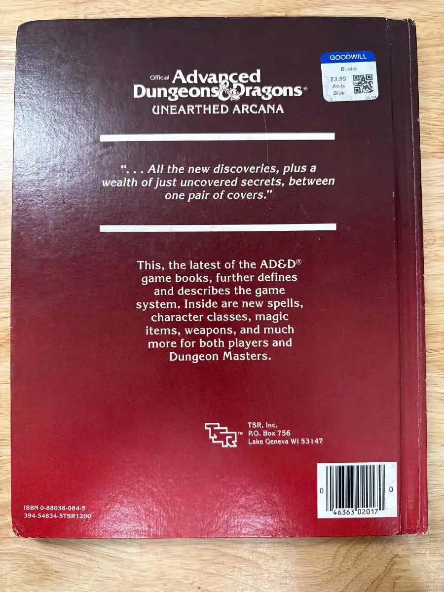 Unearthed Arcana