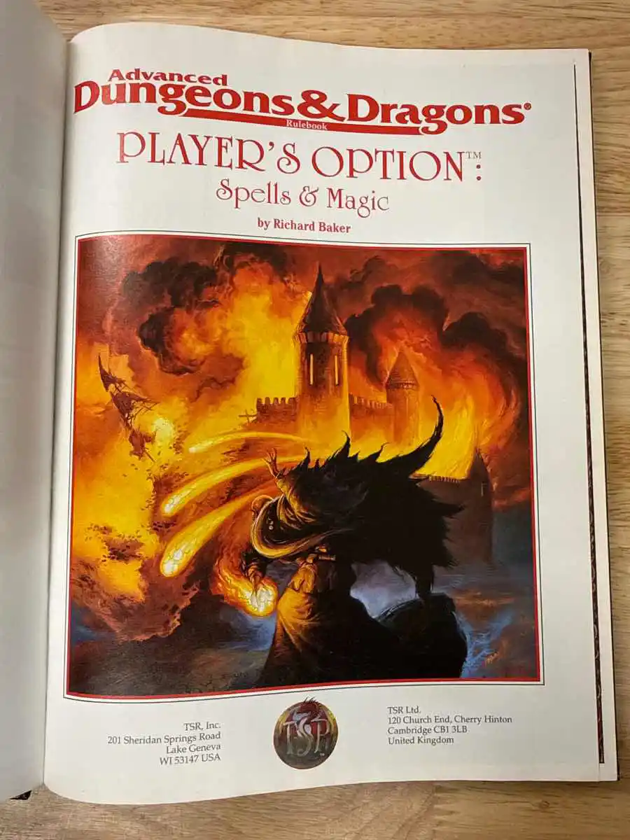 PLAYER’S OPTION: Spells & Magic