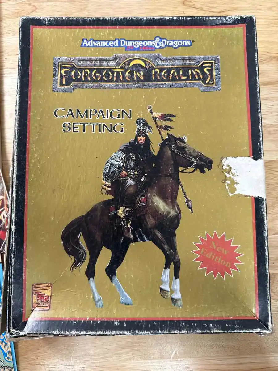 Forgotten Realms 1st printing