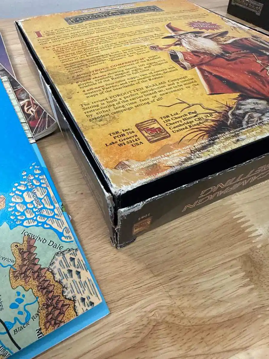 Forgotten Realms 1st printing