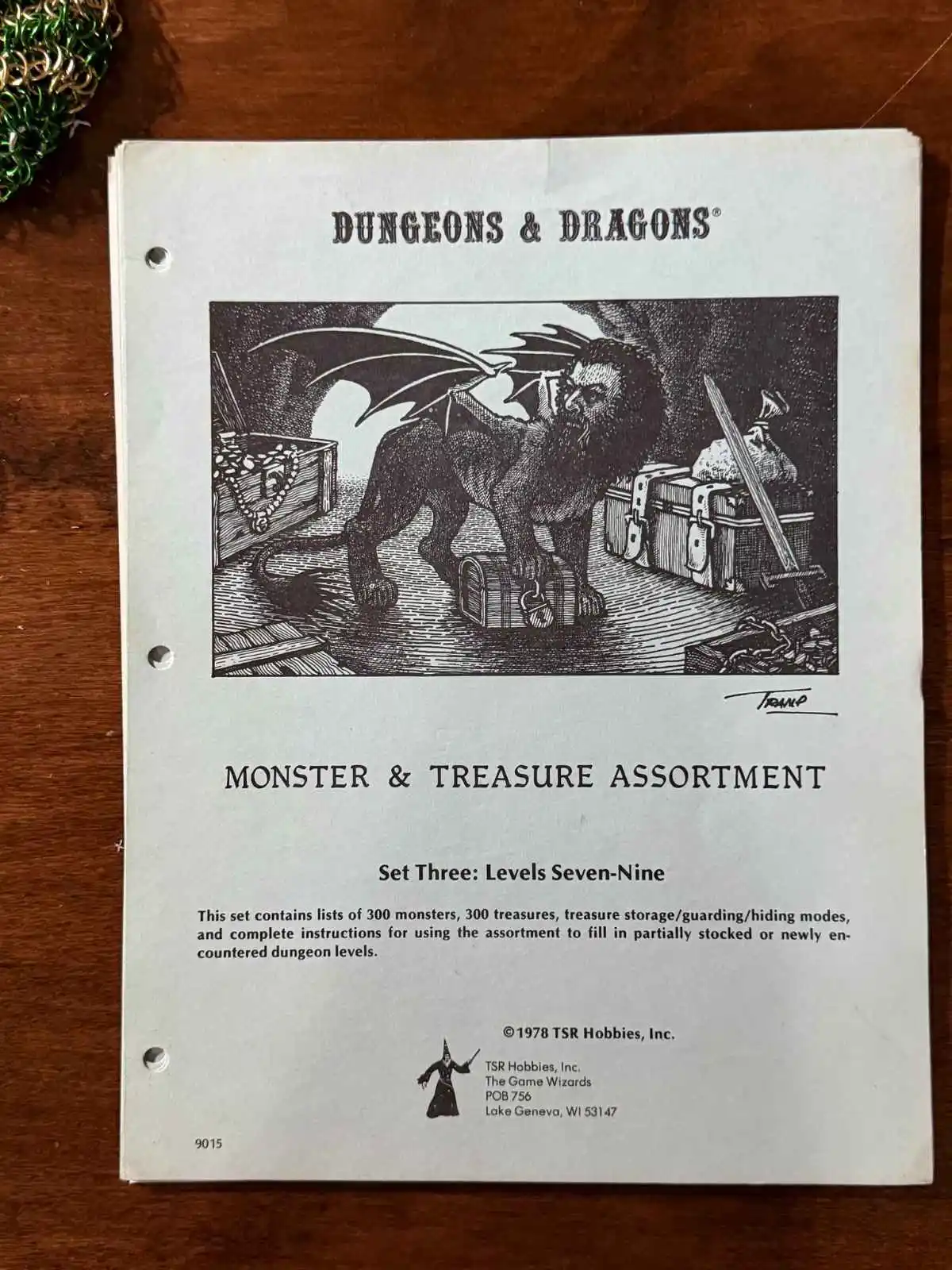 #36 D&D Monster and Treasure Assortment Lvl 7-9