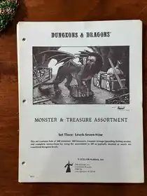 #36 D&D Monster and Treasure Assortment Lvl 7-9