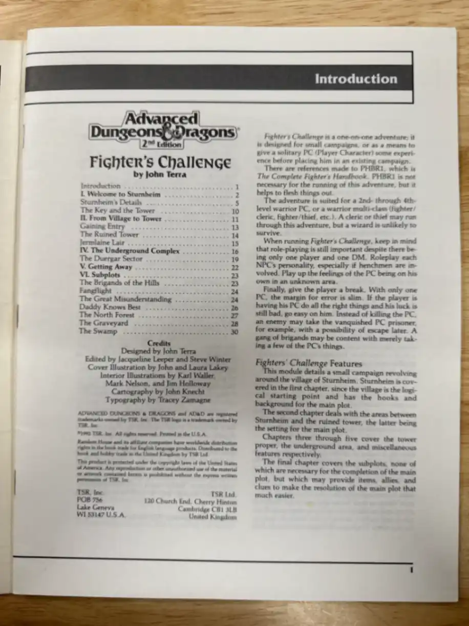 Fighter’s Challenge