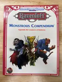 Monstrous Compendium for Ravenloft
