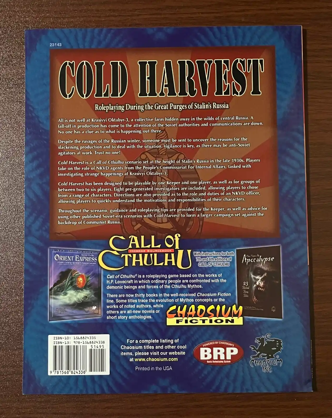 Cold Harvest