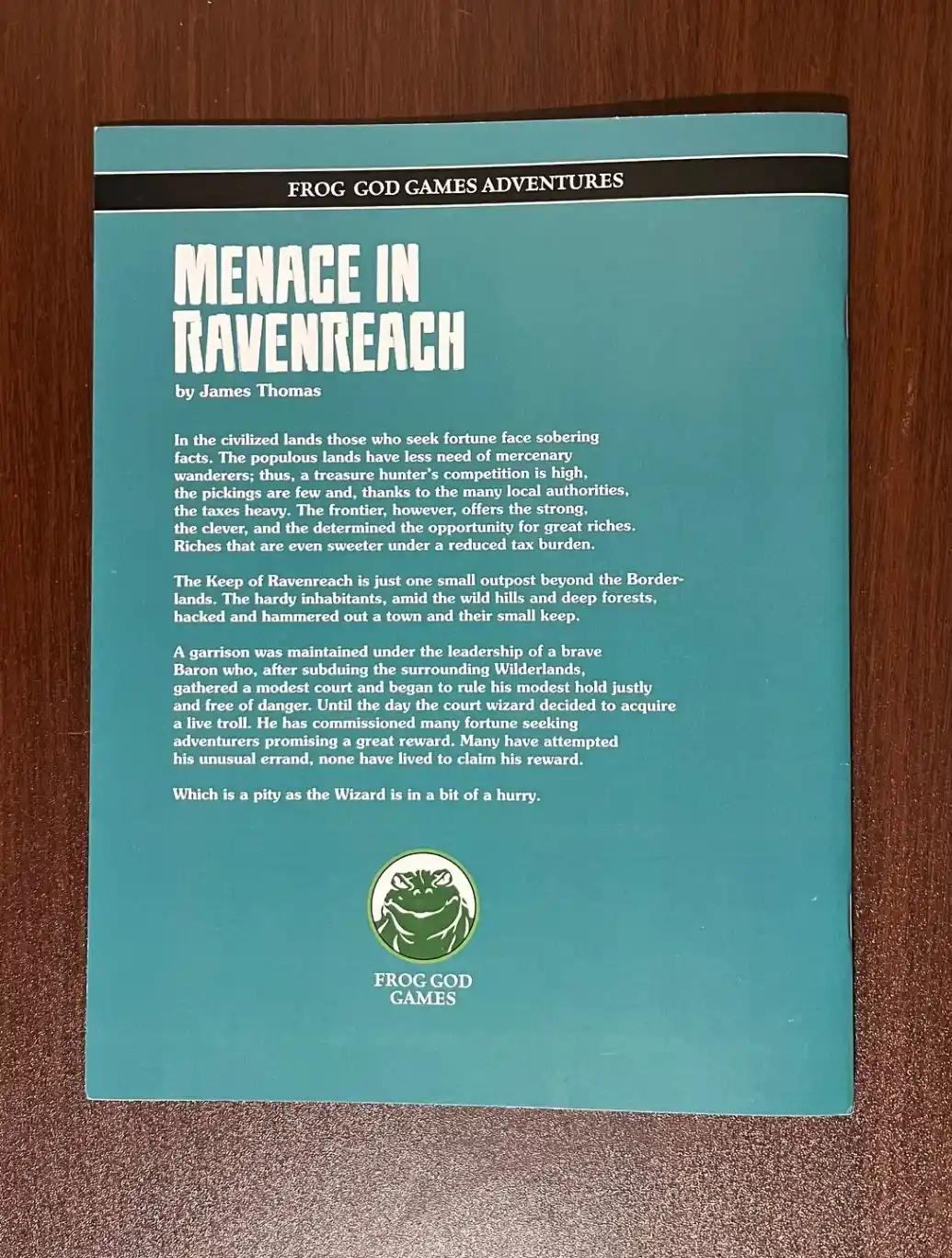 Menace at Ravenreach S&W