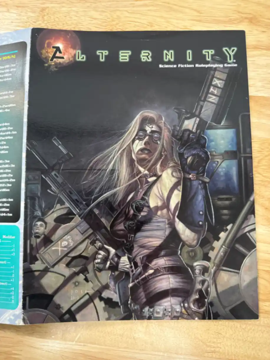 Alternity RPG GM Screen