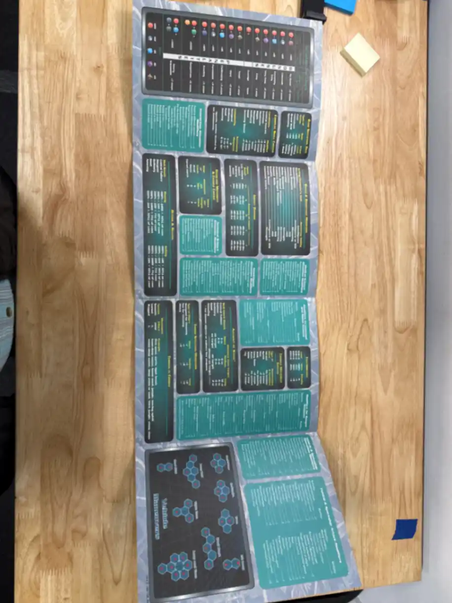 Alternity RPG GM Screen