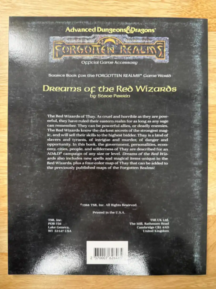 Dreams of the Red Wizards POD