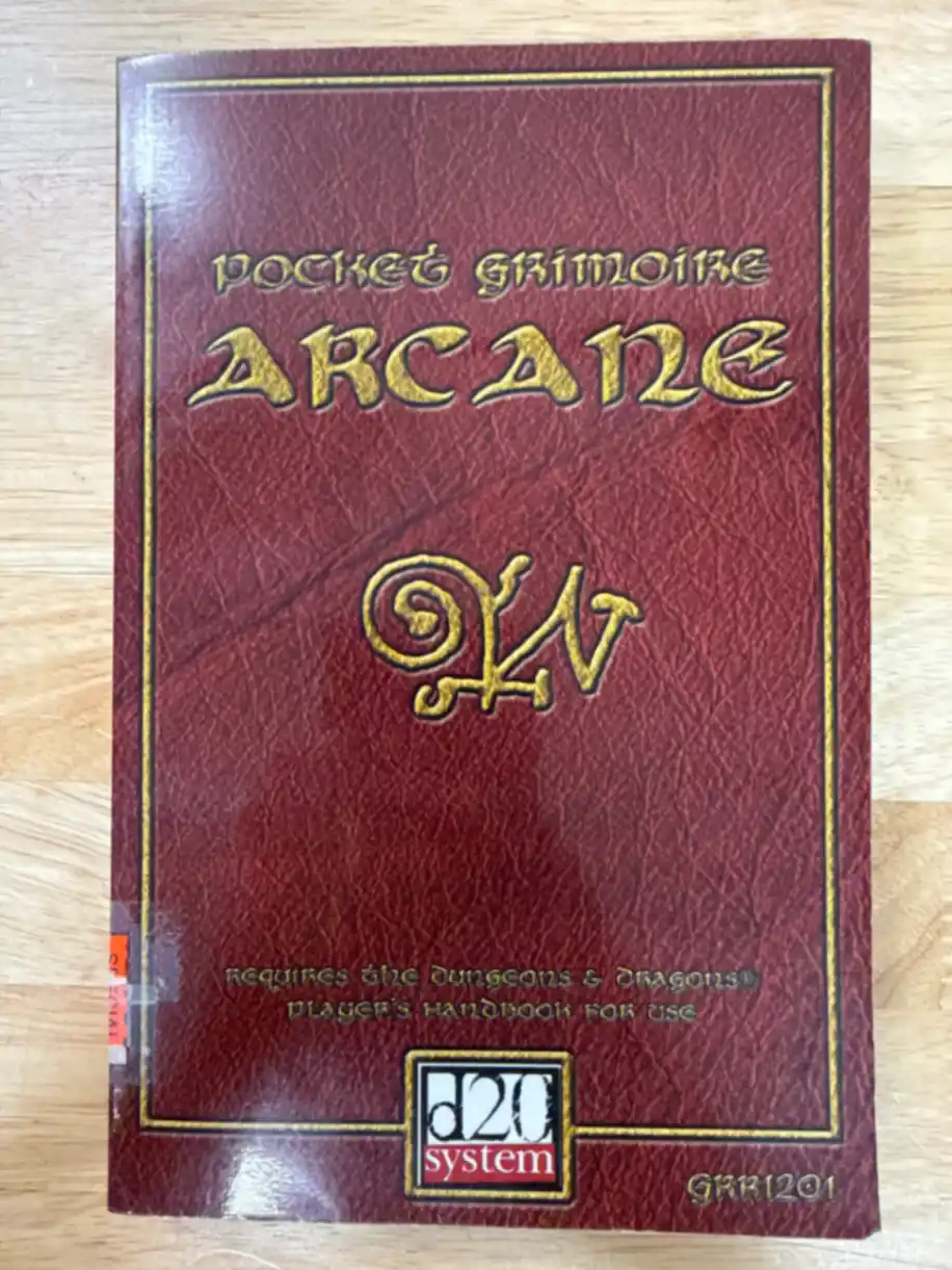 Pocket Grimoire: Arcane