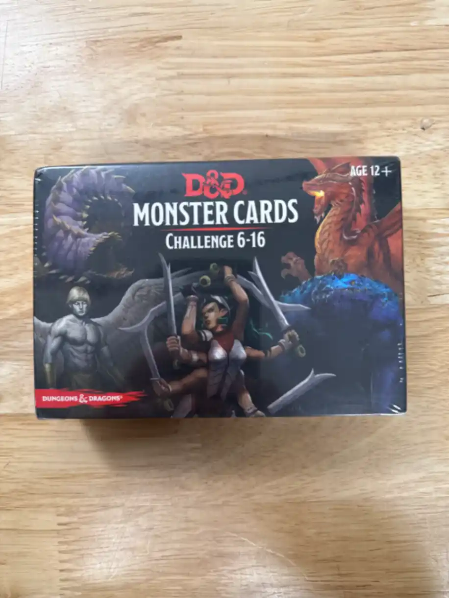 D&D Monster Cards, Challenge 6-16