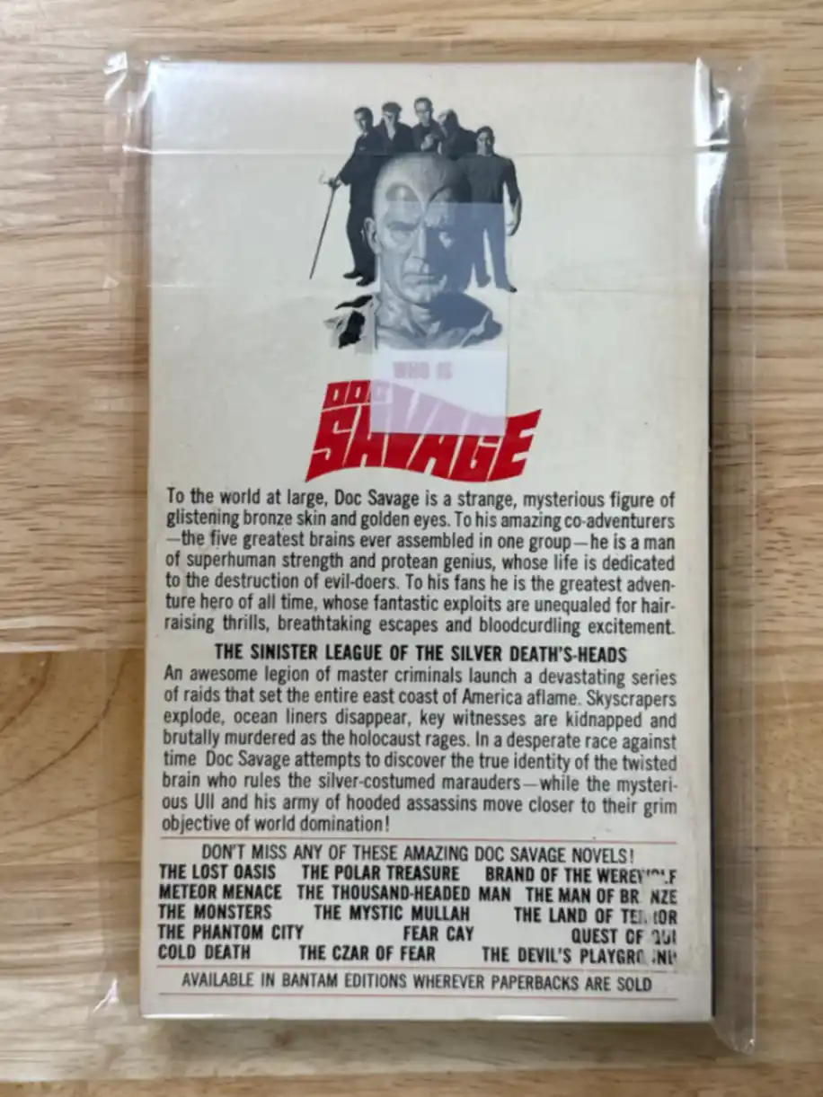 Doc Savage #26 Death In Silver