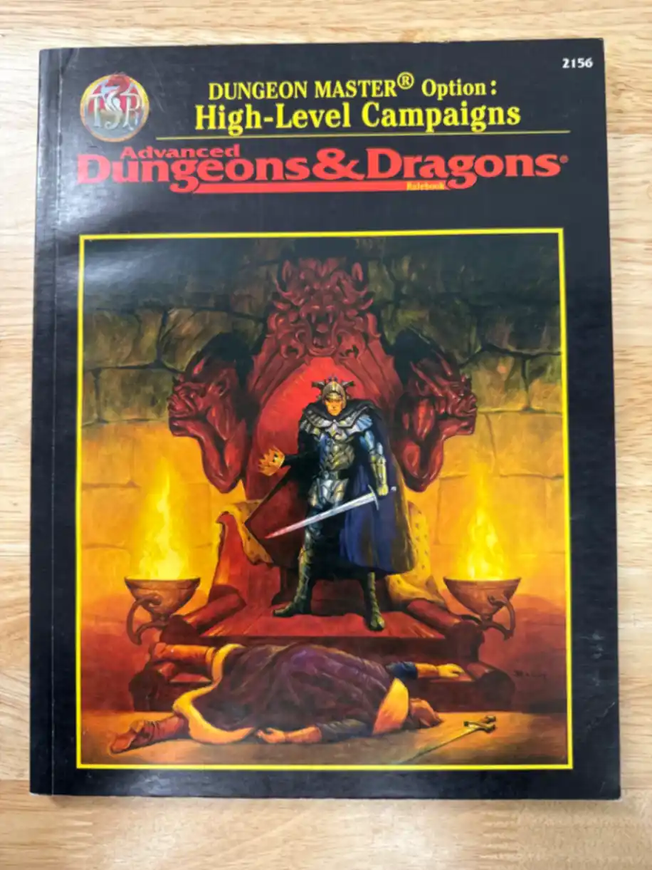 Dungeon Master Option: High-Level Campaigns