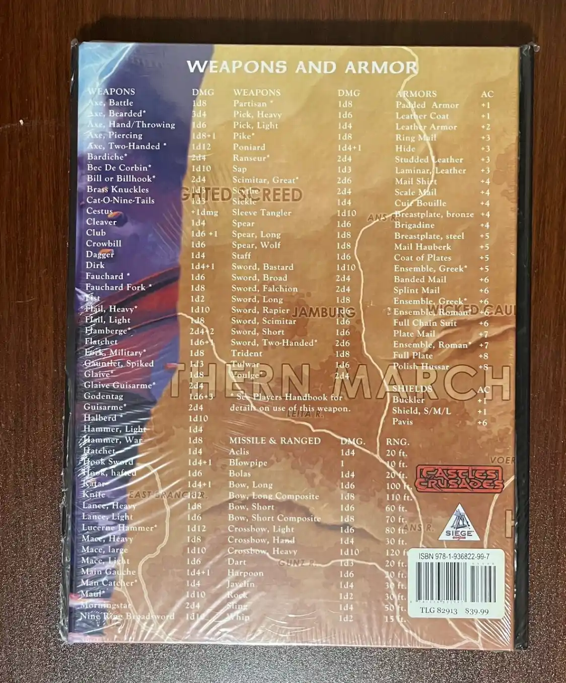 Player's Handbook (6th printing) and Collector's Screen