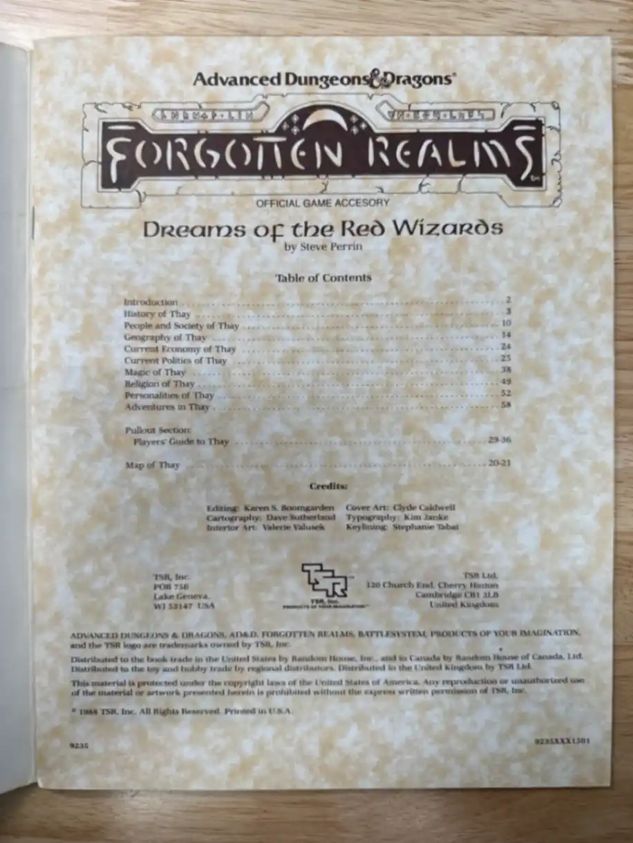 Dreams of the Red Wizards FR6