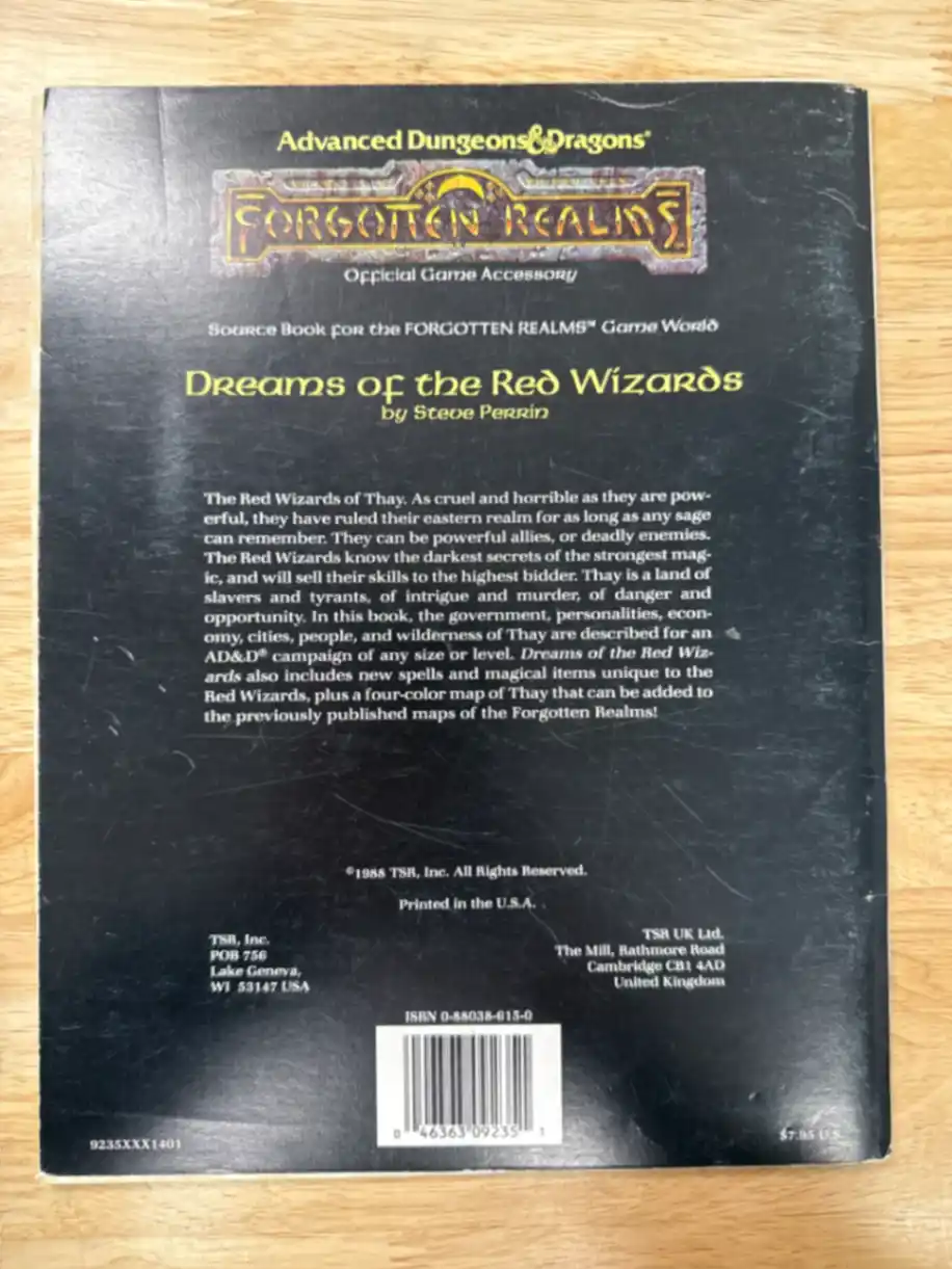 Dreams of the Red Wizards FR6