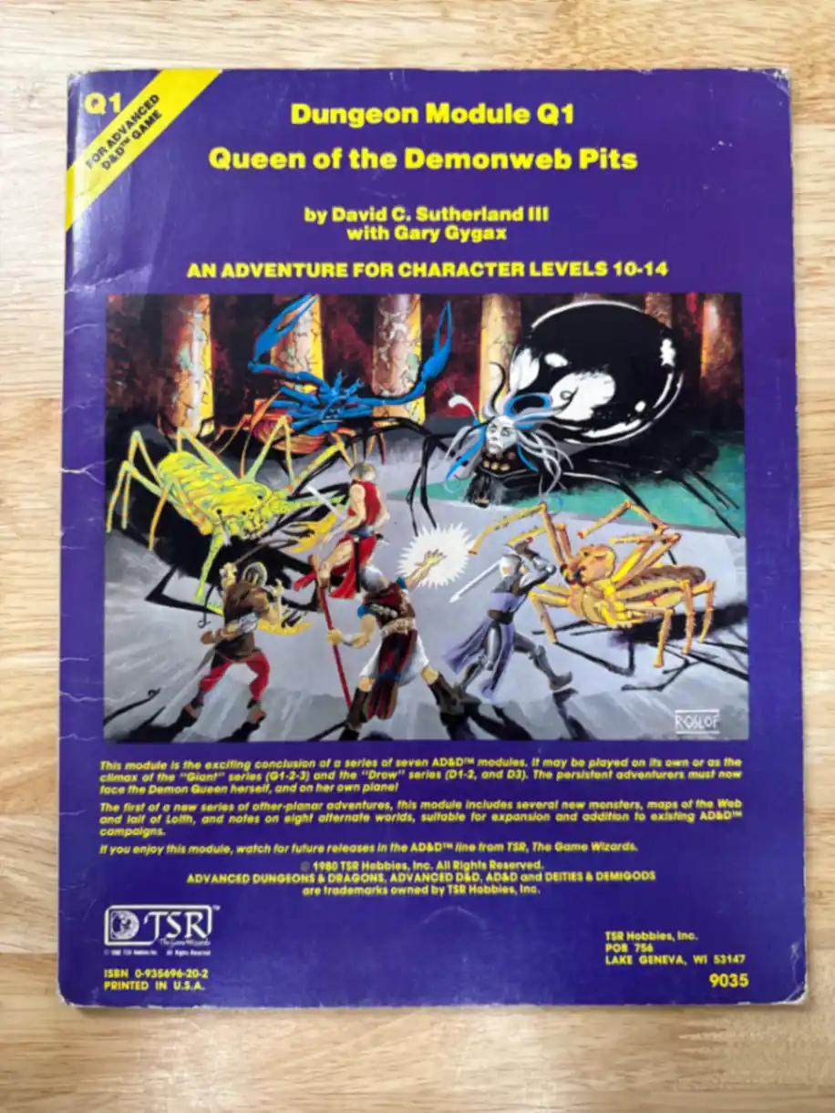 Queen of the Demonweb Pits Q1
