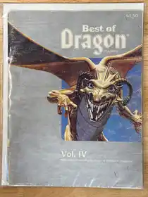Best of Dragon Magazine Volume IV