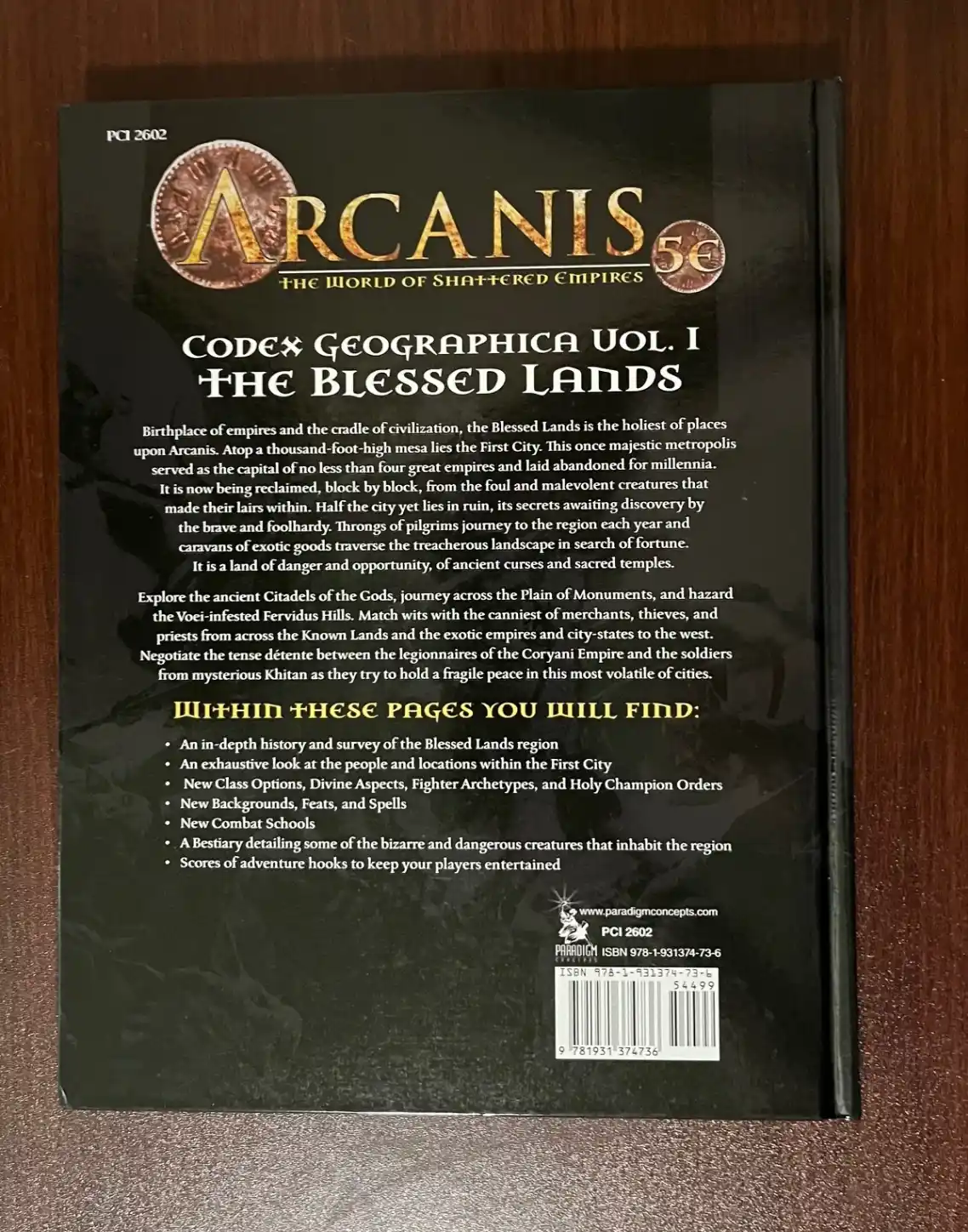 Codex Geographica Vol 1 The Blessed Lands