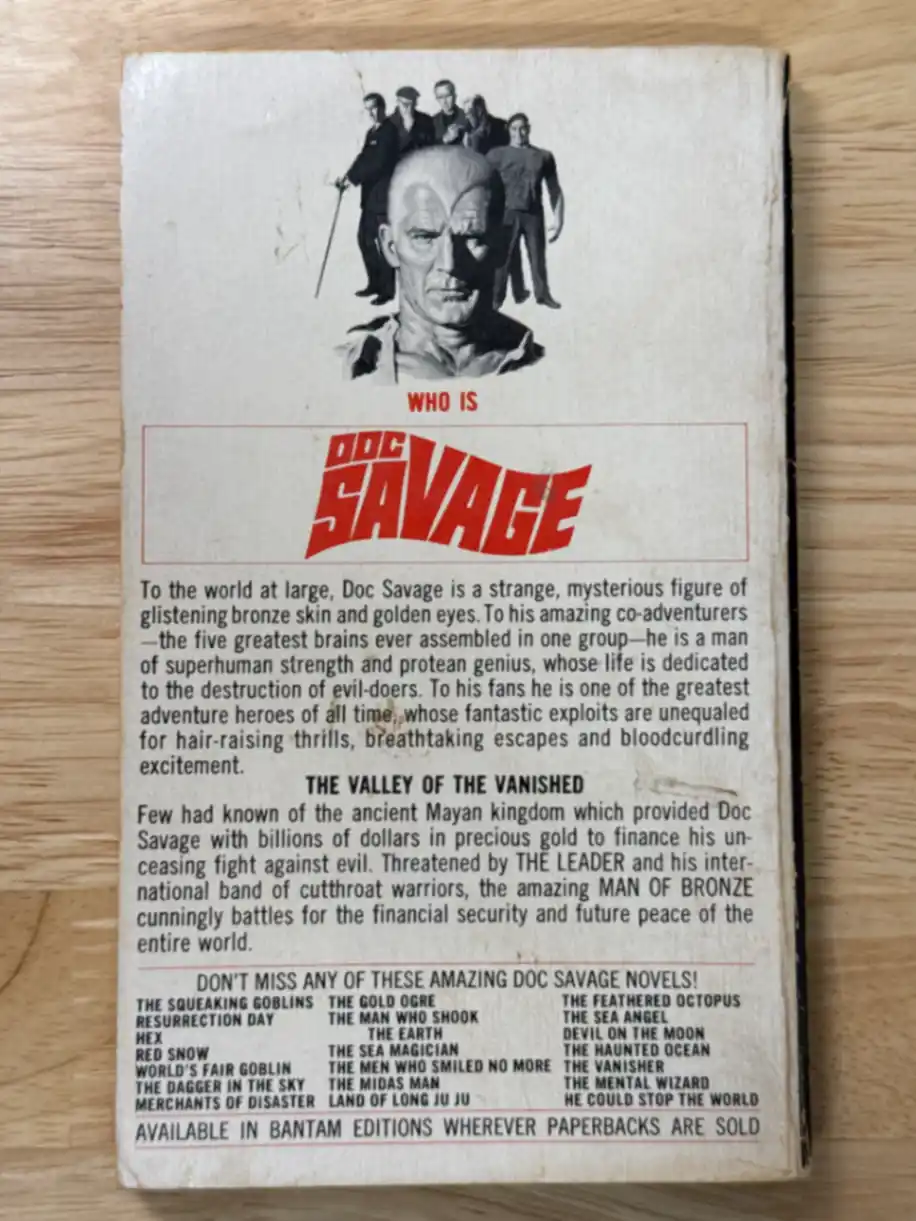Doc Savage #55 The Golden Peril