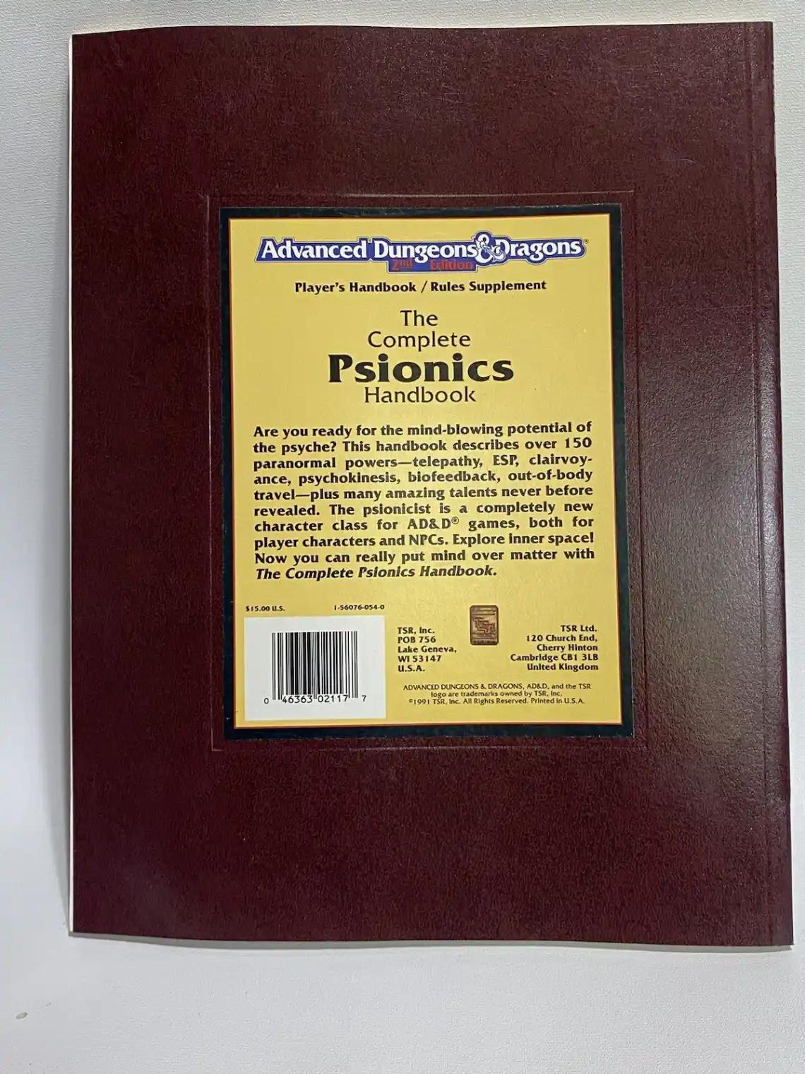 The Complete Psionics Handbook 