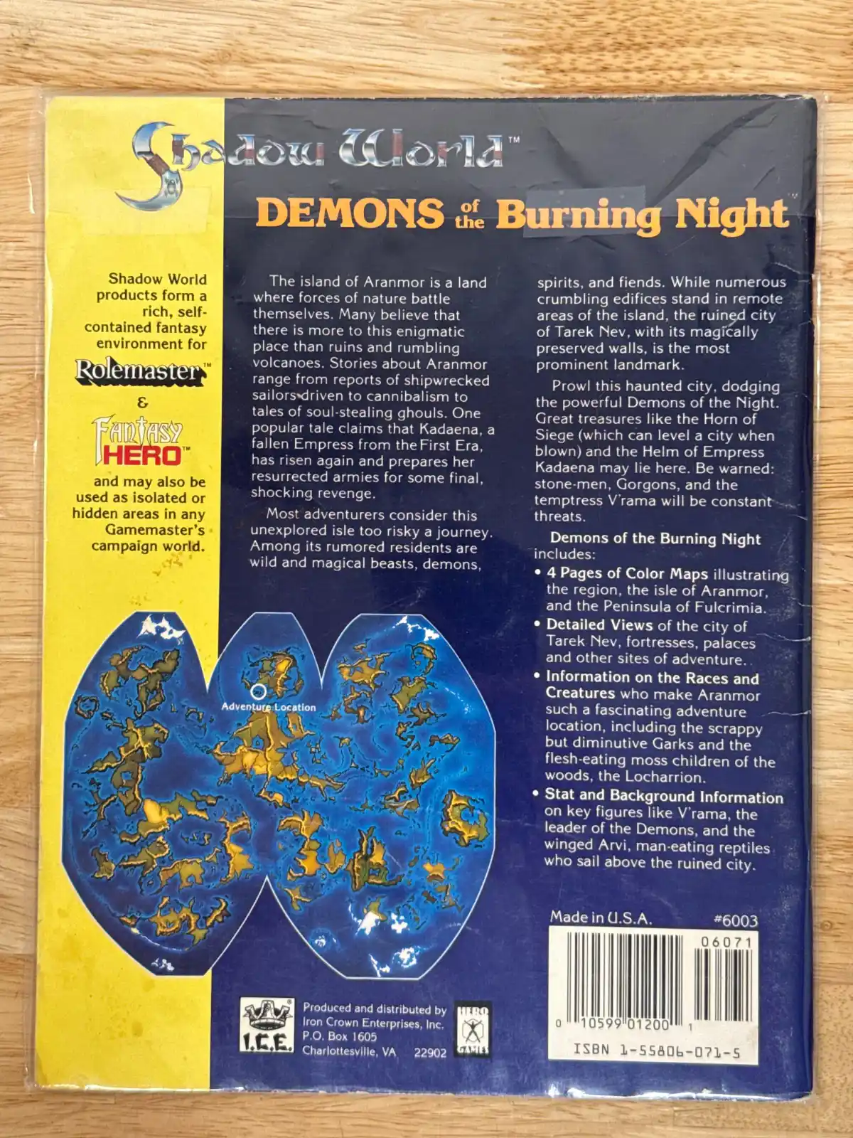 DEMONS of the Burning Night