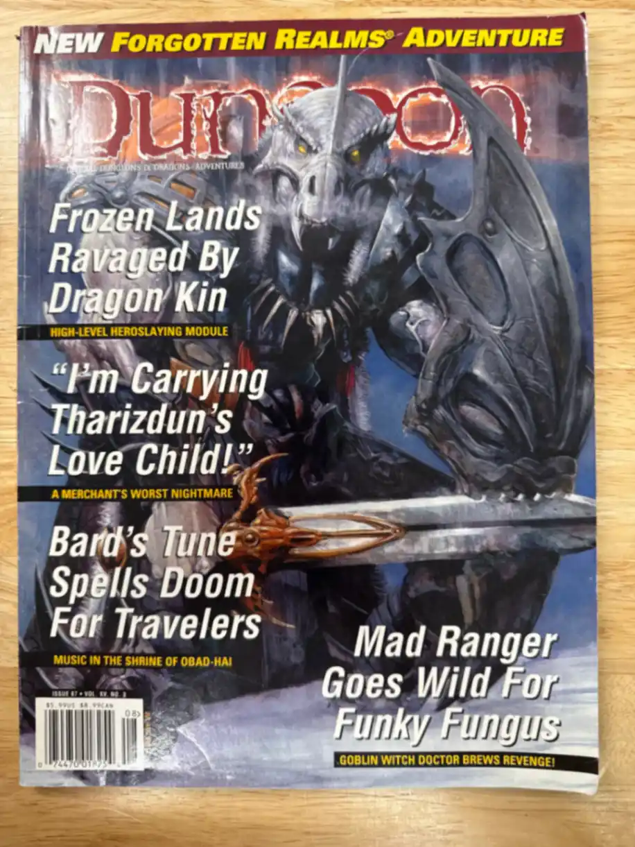 Dungeon Magazine #87