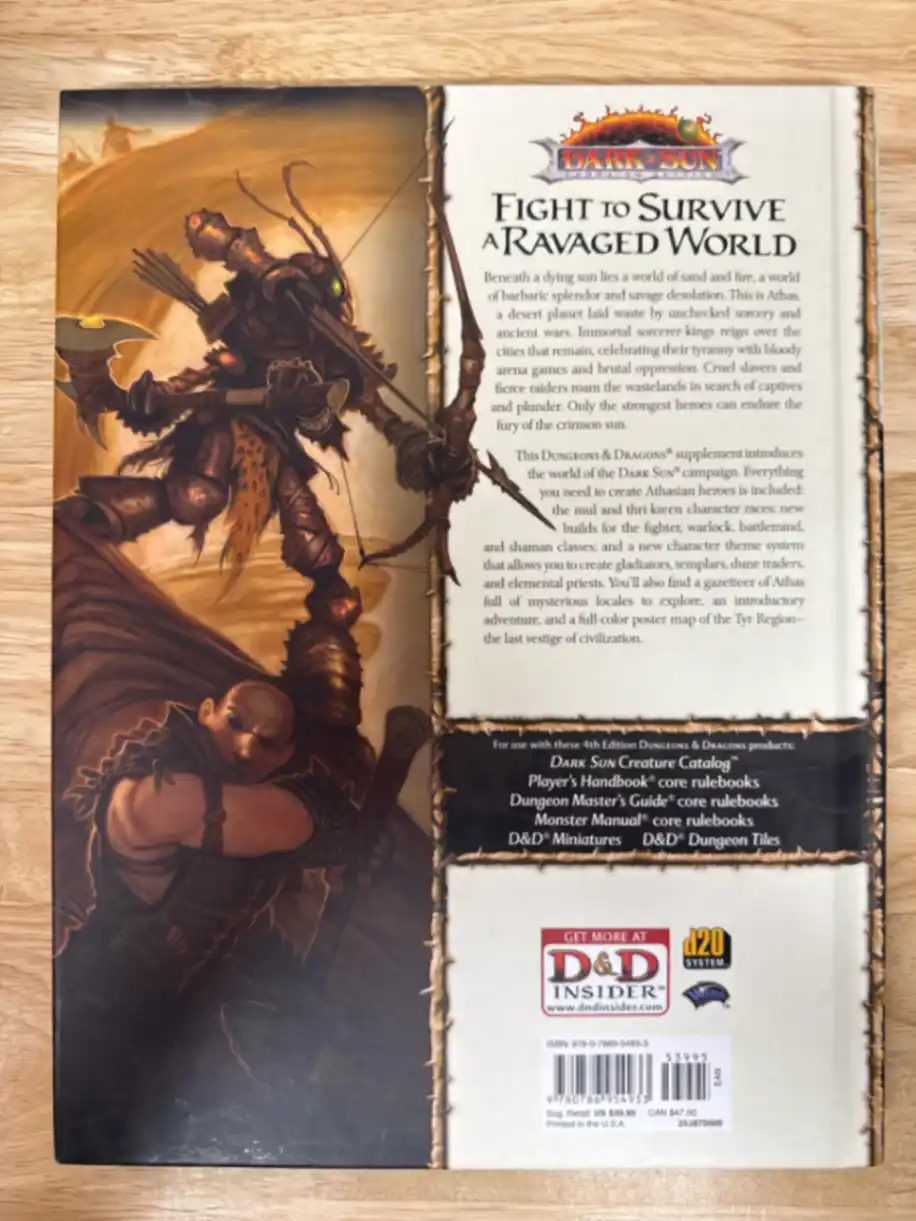 Dark Sun Campaign Setting
