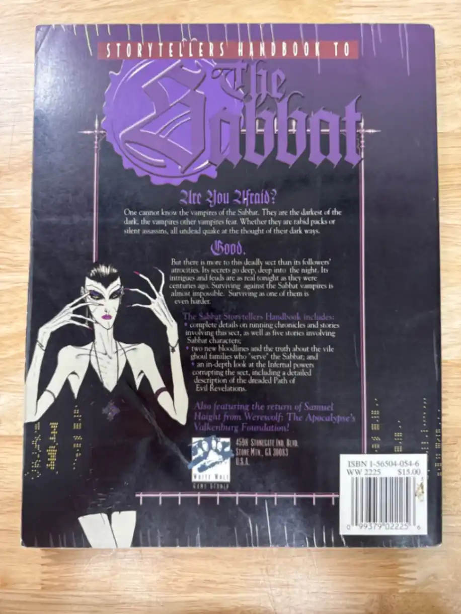 Storytellers Handbook to The Sabbat