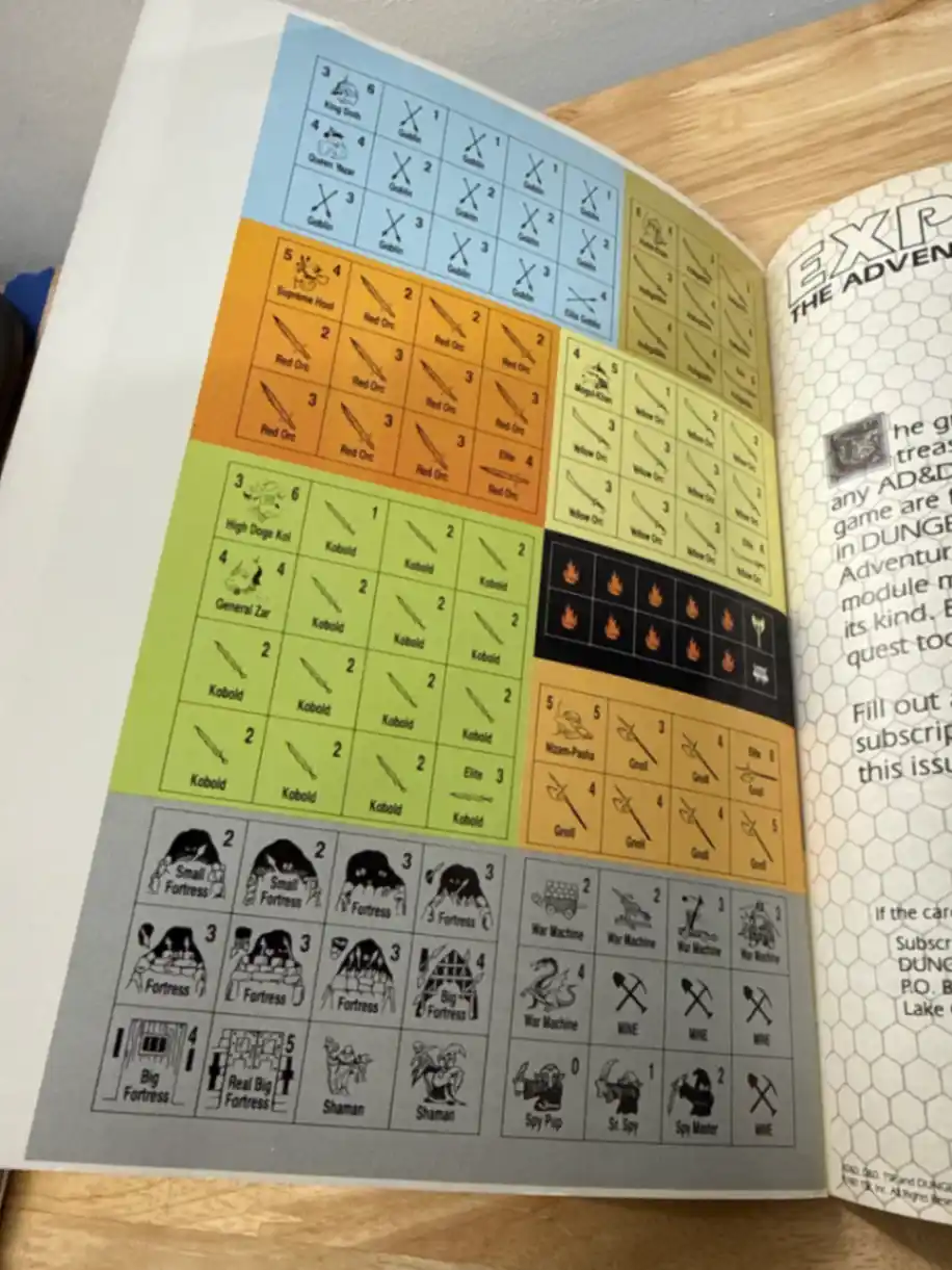 Dragon Magazine #132 with Insert