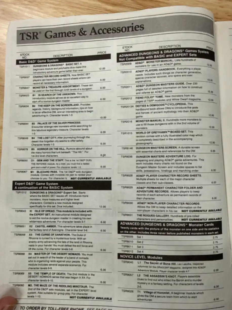 The Mail Order Hobby Shop Catalog Spring/Summer 1985 Edition
