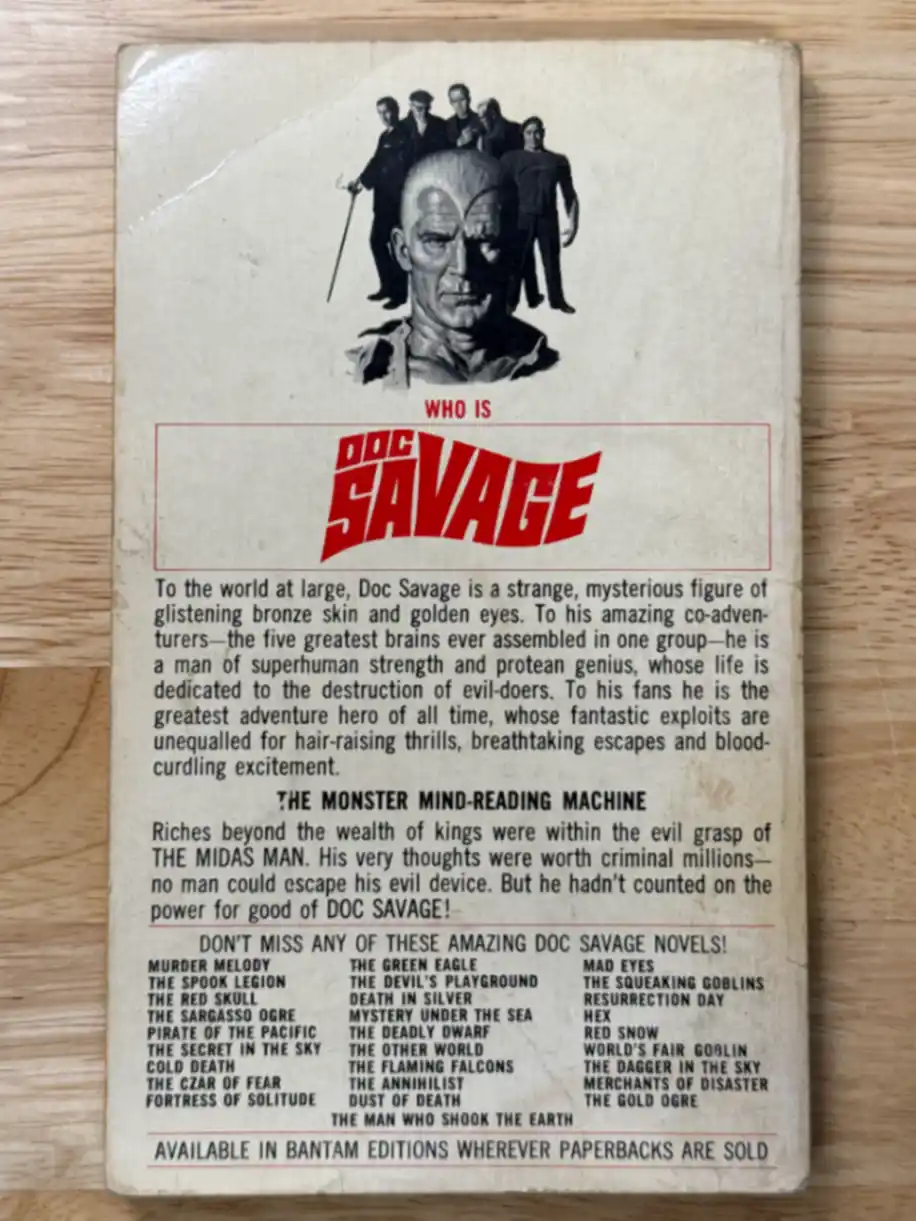 Doc Savage #46 The Midas Man