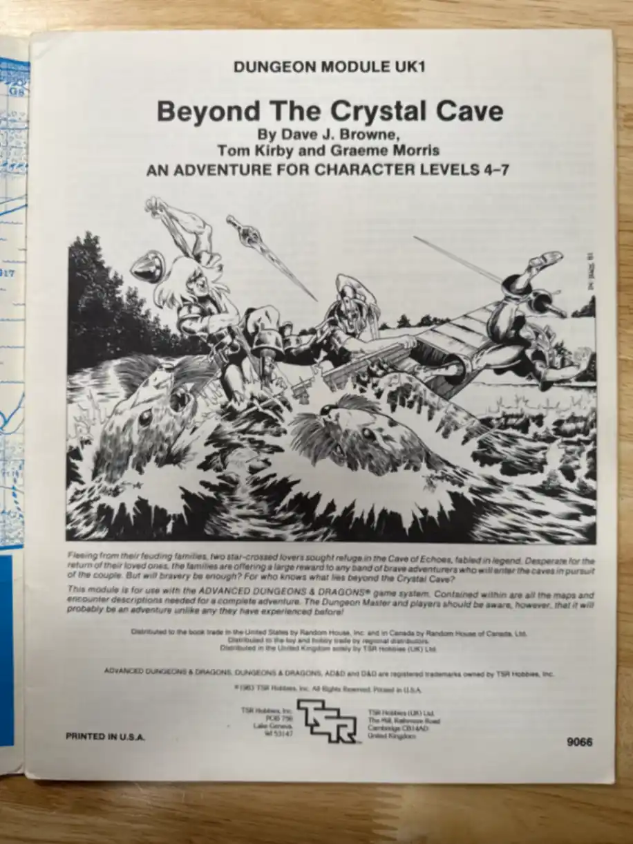 Beyond the Crystal Cave UK1