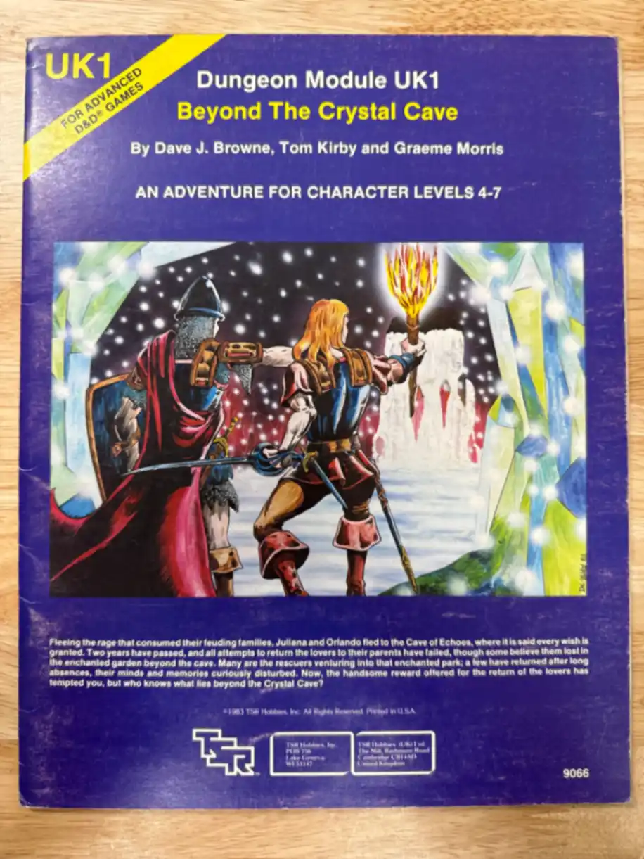 Beyond the Crystal Cave UK1