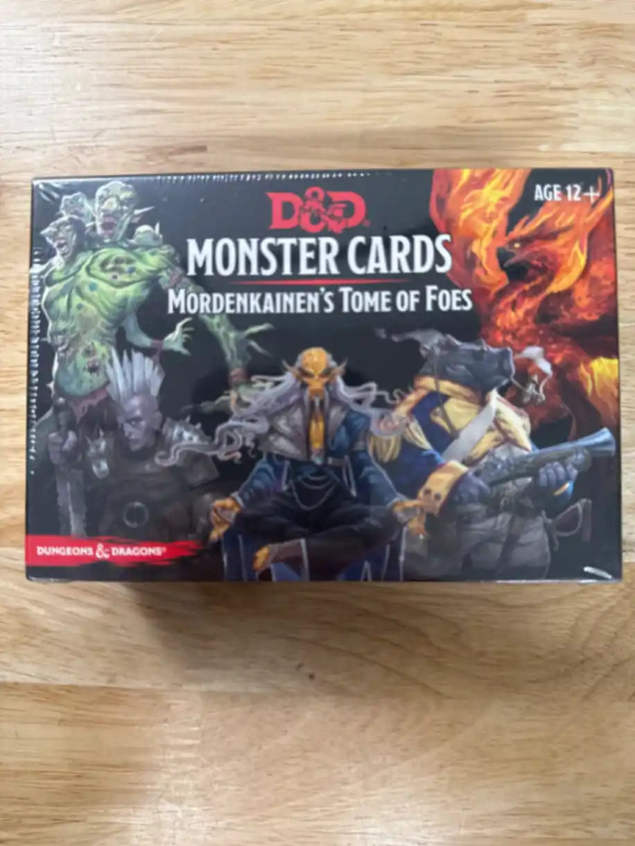 D&D Monster Cards Mordenkainen’s Tome of Foes