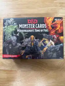 D&D Monster Cards Mordenkainen’s Tome of Foes