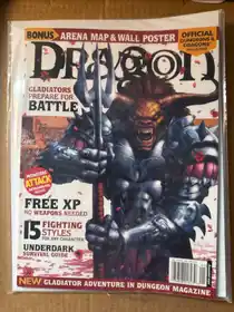 Dragon Magazine #303 with POSTER
