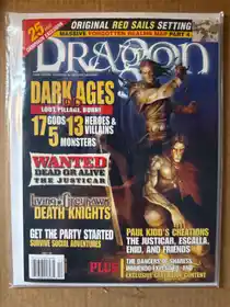 Dragon Magazine #290 WITH MAP