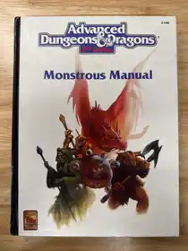 Advanced Dungeons & Dragons Monstrous Manual