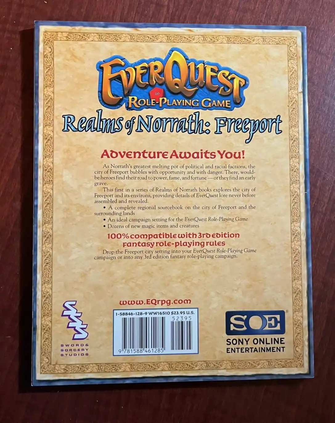 EverQuest RPG: Monsters of Norrath and Realms of Norrath: Freeport