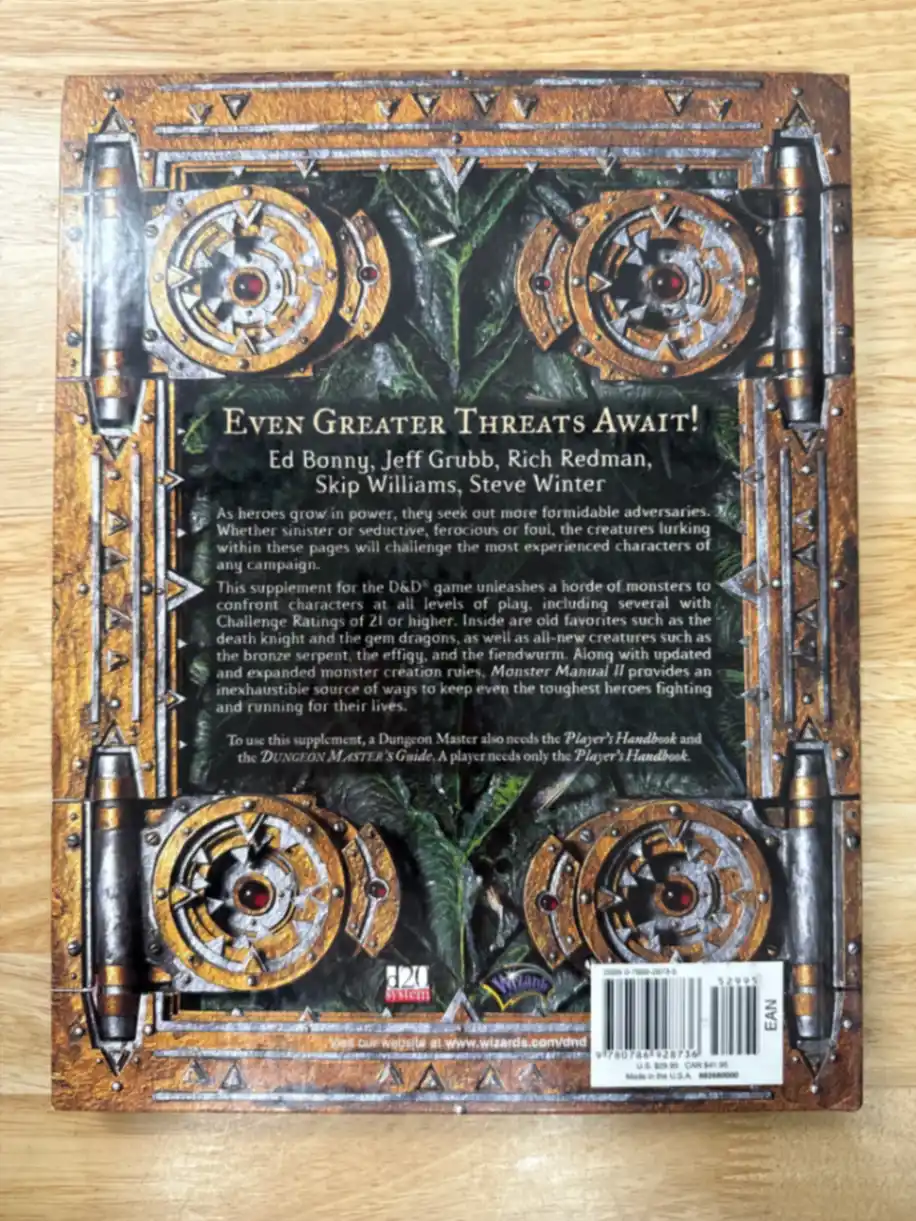 Monster Manual II