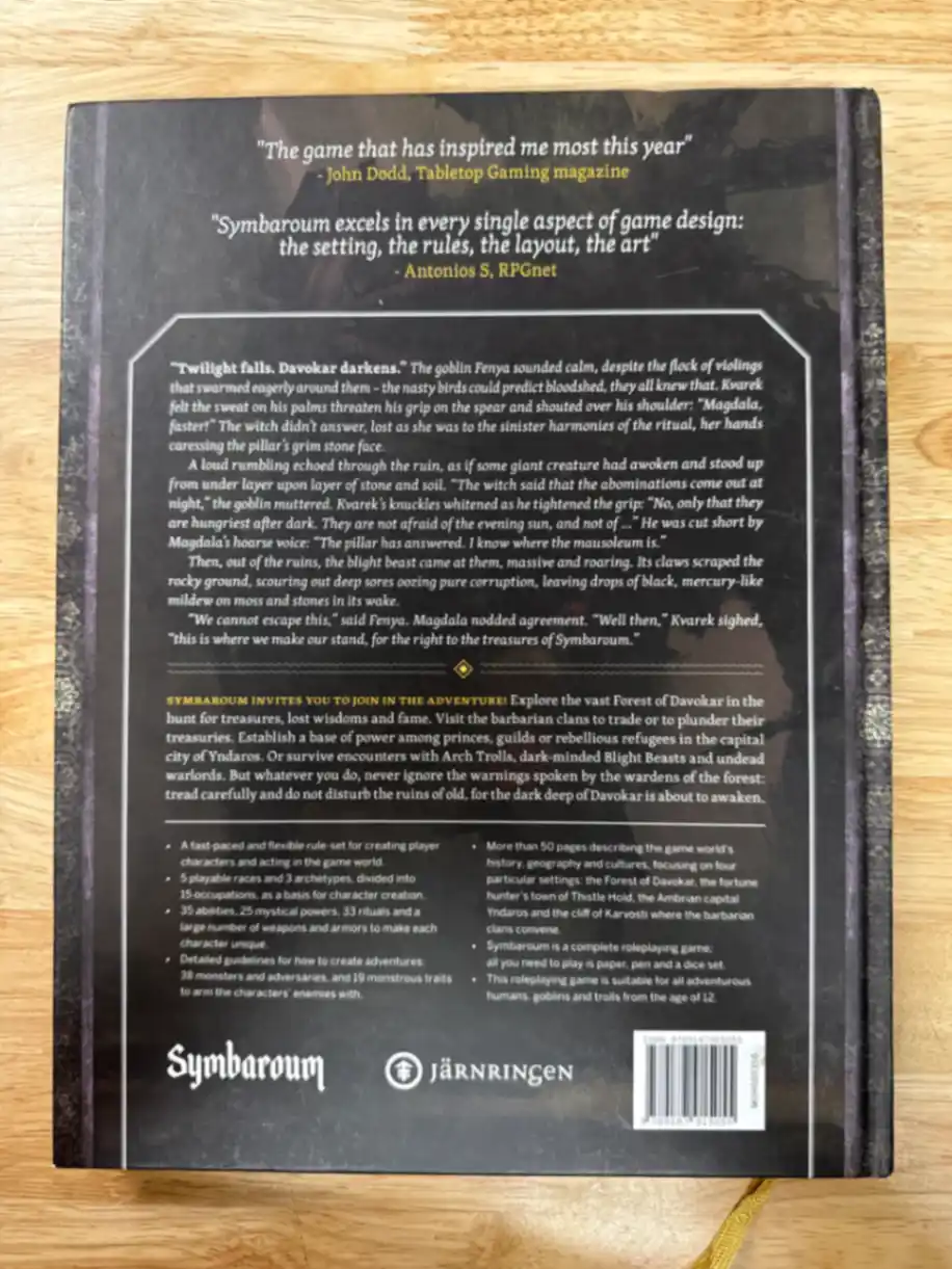 Symbaroum Core Rulebook 