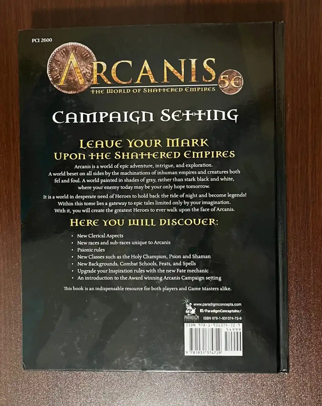 Arcanis - Campaign Setting