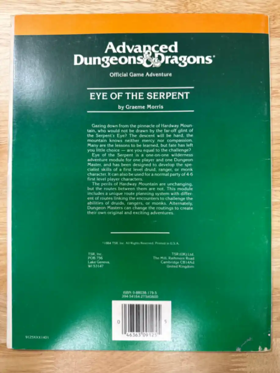 Eye of the Serpent UK5