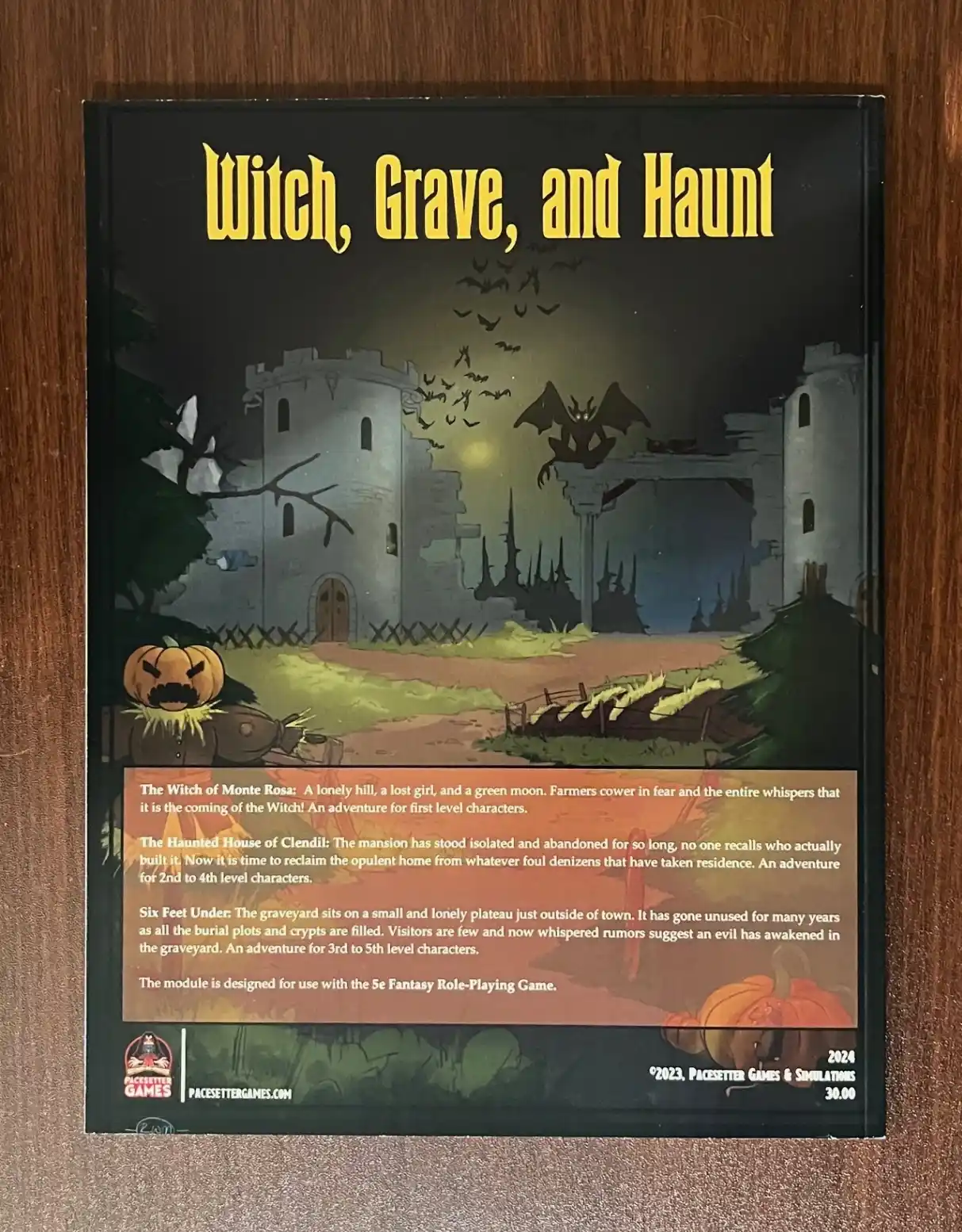 Witch, Grave, and Haunt 5E